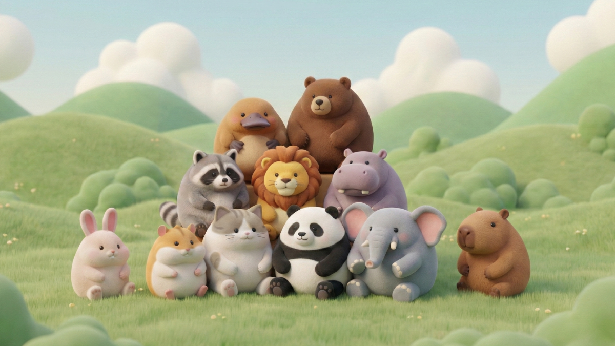 동글동글 열매를 먹은 동물들!